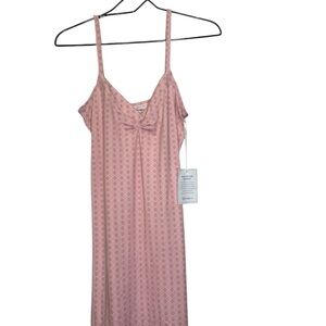 Pajamagram Women’s Sleep Dress Nightgown Pink Print Size SM